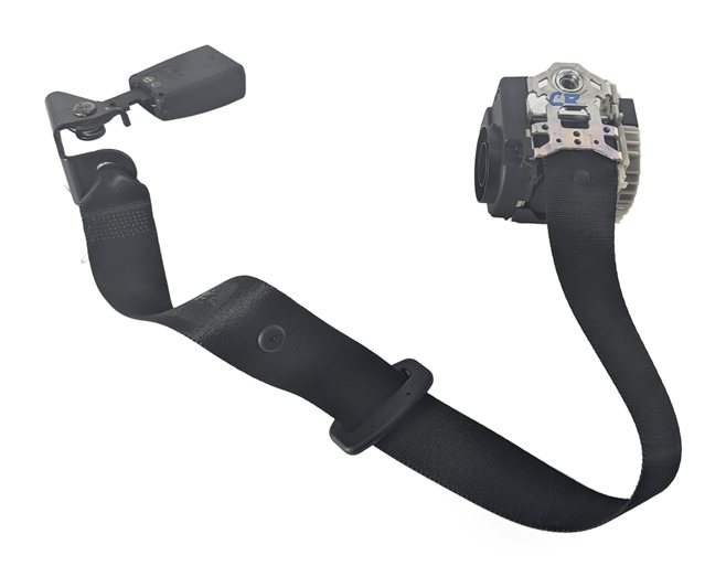 Thumbnail 6: 2008 LAND ROVER LR2 (L359) REAR 2ND ROW CENTER SEAT SEATBELT RETRACTOR (Black)