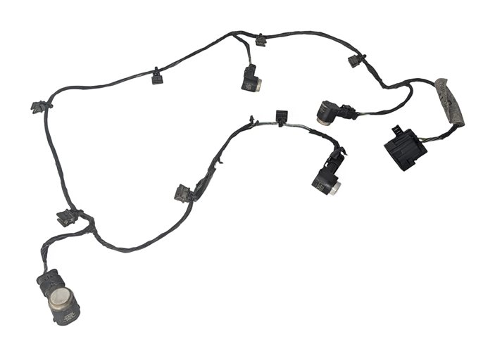 2008 LAND ROVER LR2 (L359) REAR PARK ASSIST PDC SENSOR SET/4 w/ HARNESS (White)