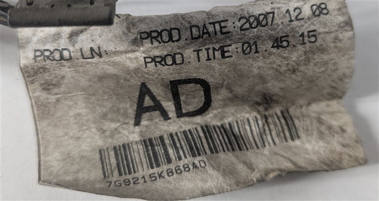 Thumbnail 11: 2008 LAND ROVER LR2 (L359) REAR PARK ASSIST PDC SENSOR SET/4 w/ HARNESS (White)