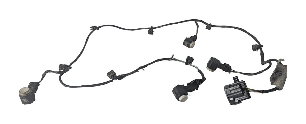 Thumbnail 2: 2008 LAND ROVER LR2 (L359) REAR PARK ASSIST PDC SENSOR SET/4 w/ HARNESS (White)