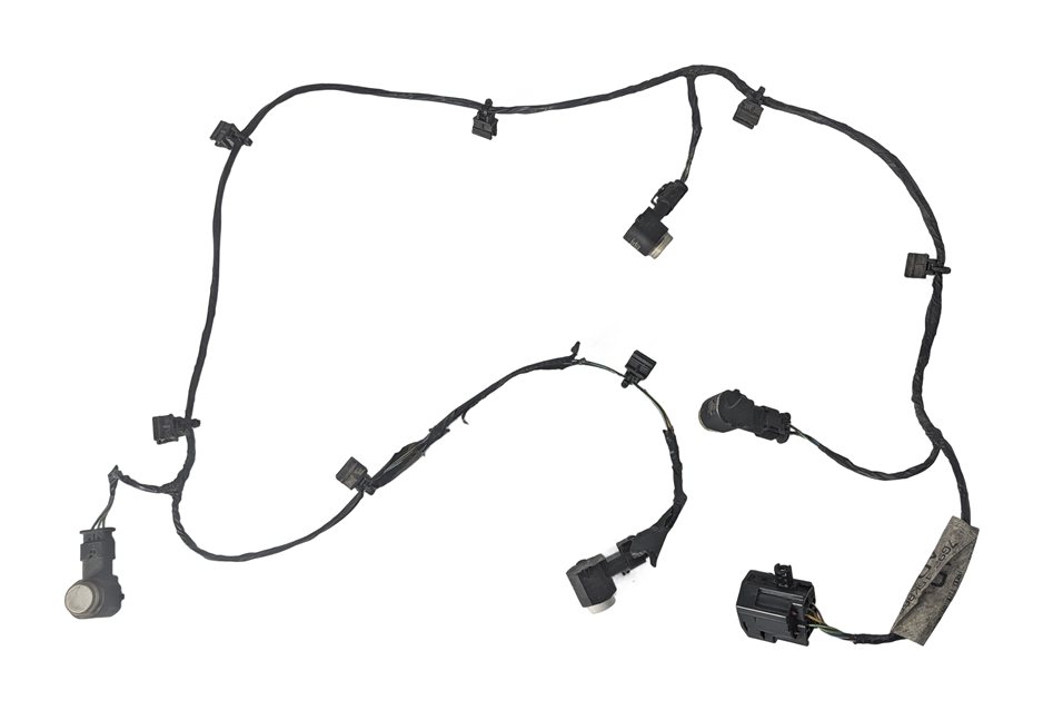 Thumbnail 3: 2008 LAND ROVER LR2 (L359) REAR PARK ASSIST PDC SENSOR SET/4 w/ HARNESS (White)
