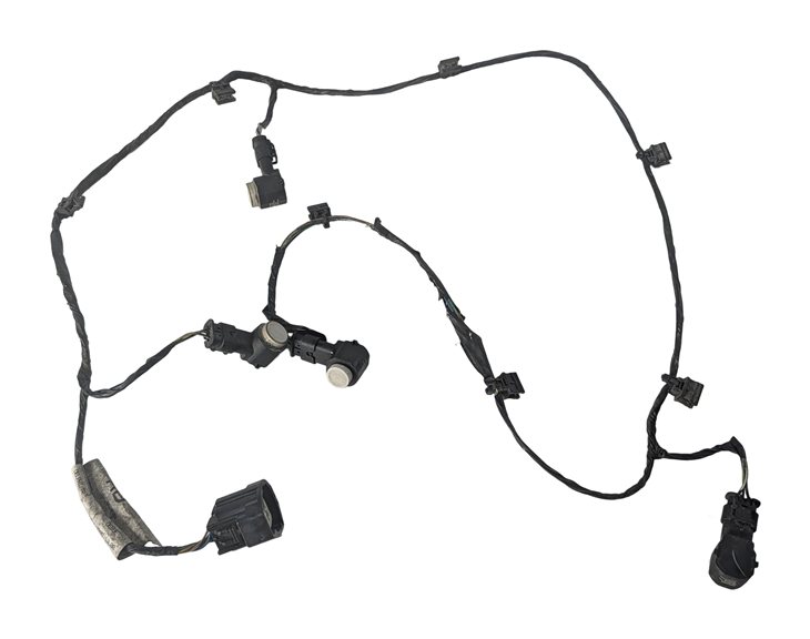 Thumbnail 7: 2008 LAND ROVER LR2 (L359) REAR PARK ASSIST PDC SENSOR SET/4 w/ HARNESS (White)