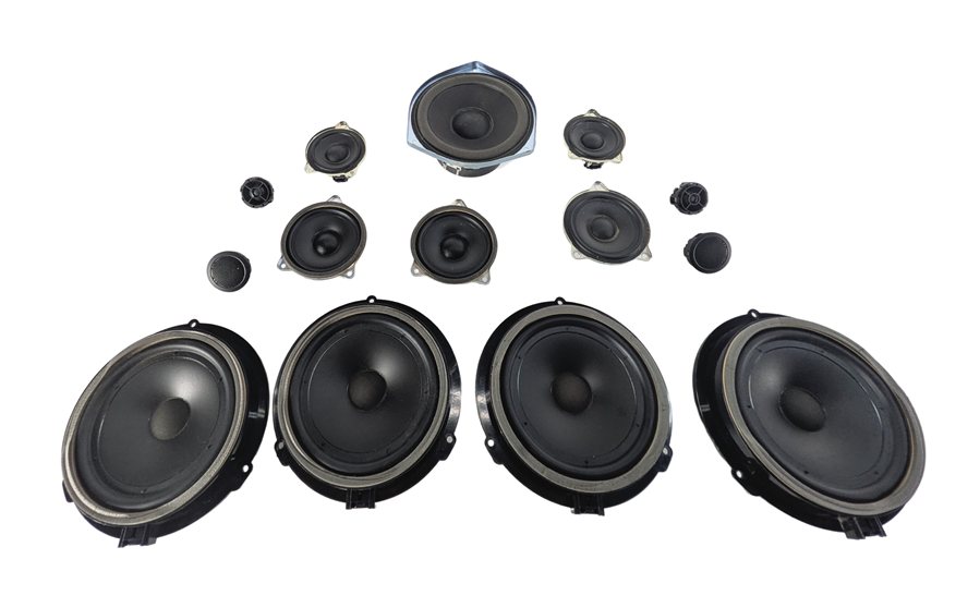 Thumbnail 3: 2008 LAND ROVER LR2 (L359) D&M PREMIUM SOUND SYSTEM AUDIO STEREO SPEAKER SET/14