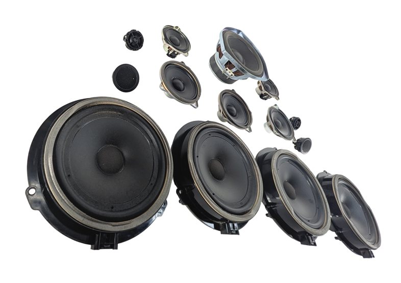 Thumbnail 5: 2008 LAND ROVER LR2 (L359) D&M PREMIUM SOUND SYSTEM AUDIO STEREO SPEAKER SET/14