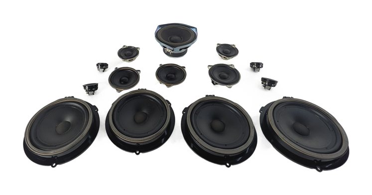 Thumbnail 6: 2008 LAND ROVER LR2 (L359) D&M PREMIUM SOUND SYSTEM AUDIO STEREO SPEAKER SET/14
