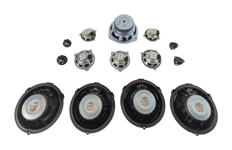 Thumbnail 7: 2008 LAND ROVER LR2 (L359) D&M PREMIUM SOUND SYSTEM AUDIO STEREO SPEAKER SET/14