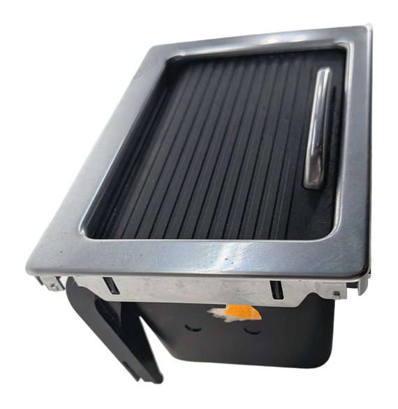 Thumbnail 5: 2008 LAND ROVER LR2 L359 CENTER CONSOLE STORAGE BIN w/ SLIDING COVER SILVER TRIM