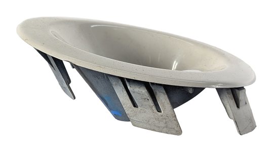 Thumbnail 2: 2008 LAND ROVER LR2 L359 FRONT LEFT DRIVER FOG LIGHT TRIM BEZEL SURROUND (White)