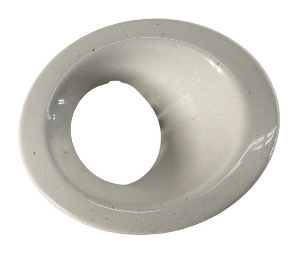 Thumbnail 3: 2008 LAND ROVER LR2 L359 FRONT RIGHT PASSENGER FOG LIGHT TRIM BEZEL RING (White)
