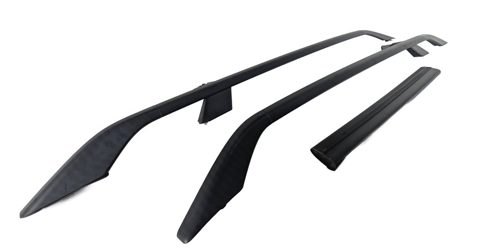 2008 LAND ROVER LR2 (L359) LEFT/RIGHT ROOF RACK SIDE RAILS w/ CROSS BAR SET/3