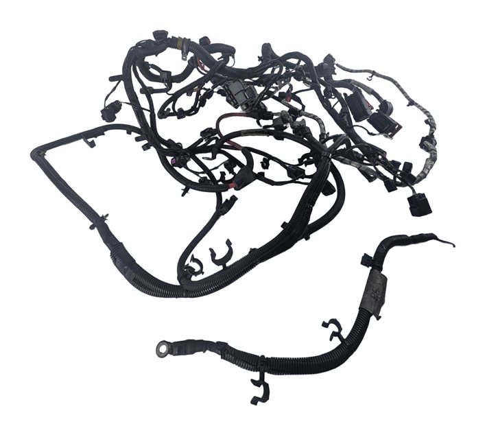 2008 LAND ROVER LR2 L359 3.2L B6324S ENGINE WIRE HARNESS w/ BATT CABLE FUSE BOX