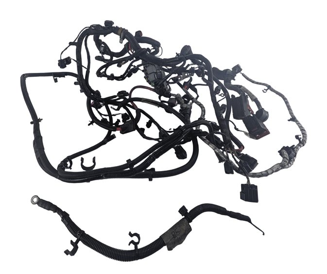 Thumbnail 2: 2008 LAND ROVER LR2 L359 3.2L B6324S ENGINE WIRE HARNESS w/ BATT CABLE FUSE BOX