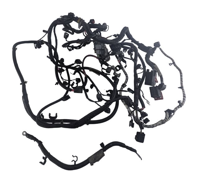 Thumbnail 3: 2008 LAND ROVER LR2 L359 3.2L B6324S ENGINE WIRE HARNESS w/ BATT CABLE FUSE BOX