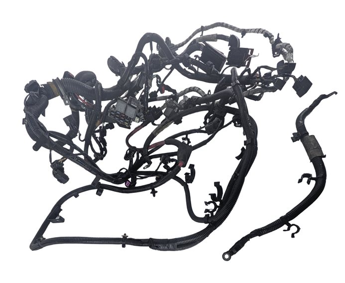 Thumbnail 4: 2008 LAND ROVER LR2 L359 3.2L B6324S ENGINE WIRE HARNESS w/ BATT CABLE FUSE BOX