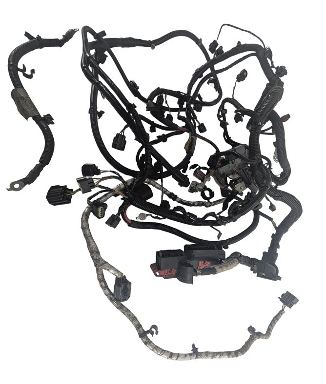 Thumbnail 5: 2008 LAND ROVER LR2 L359 3.2L B6324S ENGINE WIRE HARNESS w/ BATT CABLE FUSE BOX