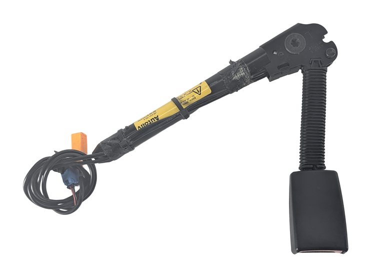 Thumbnail 3: 2008-2012 LAND ROVER LR2 (L359) FRONT LEFT DRIVER SEAT BELT BUCKLE (Black)