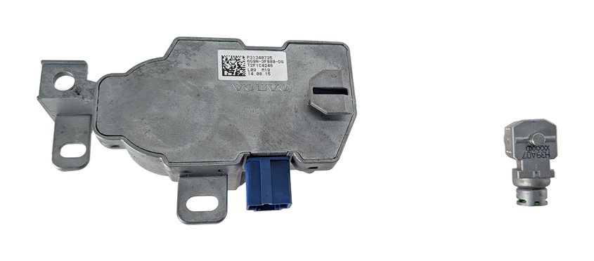 Thumbnail 6: 2008 LAND ROVER LR2 L359 ELECTRONIC STEERING COLUMN LOCK ESCL MODULE w/ ACTUATOR
