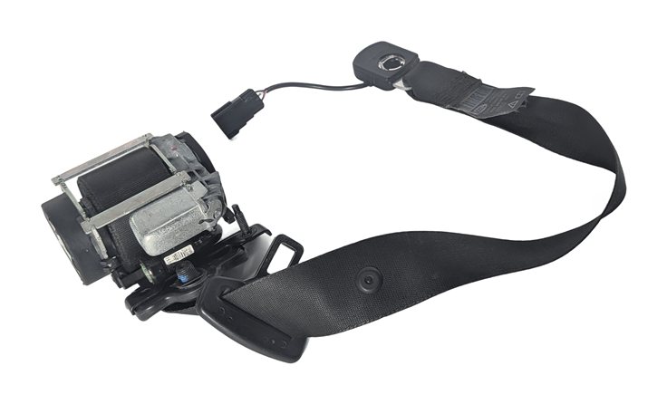 08-15 LAND ROVER LR2 (L359) FRONT RIGHT PASSENGER SEAT BELT RETRACTOR (Black)