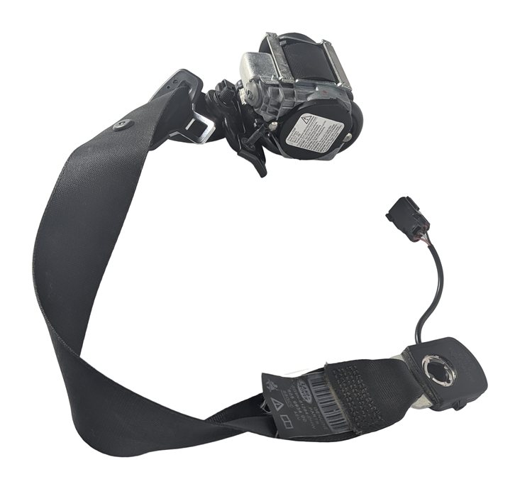 Thumbnail 4: 08-15 LAND ROVER LR2 (L359) FRONT RIGHT PASSENGER SEAT BELT RETRACTOR (Black)