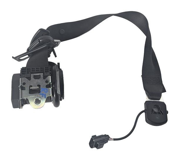 Thumbnail 7: 08-15 LAND ROVER LR2 (L359) FRONT RIGHT PASSENGER SEAT BELT RETRACTOR (Black)