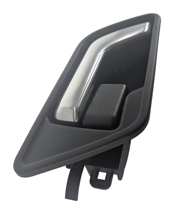 Thumbnail 5: 08-15 LAND ROVER LR2 (L359) FRONT RIGHT PASSENGER INSIDE DOOR HANDLE (SILVER)