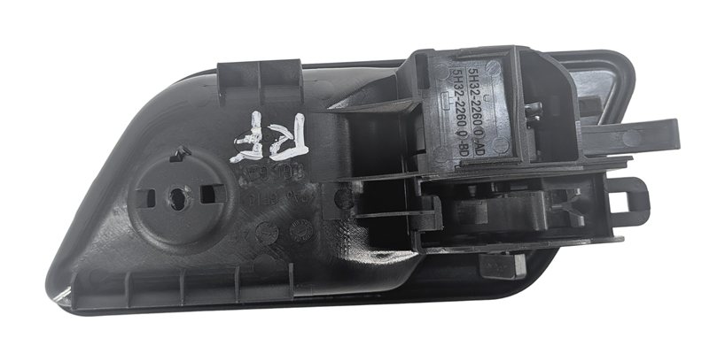 Thumbnail 7: 08-15 LAND ROVER LR2 (L359) FRONT RIGHT PASSENGER INSIDE DOOR HANDLE (SILVER)