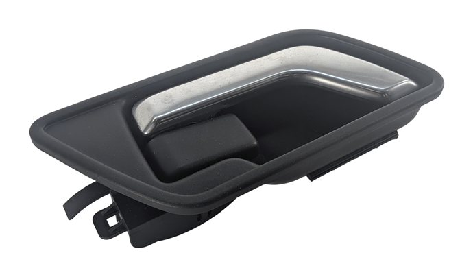 2008-2015 LAND ROVER LR2 (L359) REAR RIGHT INSIDE INTERIOR DOOR HANDLE (SILVER)