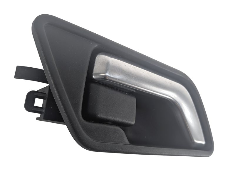 Thumbnail 3: 2008-2015 LAND ROVER LR2 (L359) REAR RIGHT INSIDE INTERIOR DOOR HANDLE (SILVER)