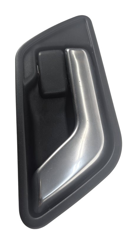 Thumbnail 4: 2008-2015 LAND ROVER LR2 (L359) REAR RIGHT INSIDE INTERIOR DOOR HANDLE (SILVER)