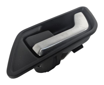 2008-2015 LAND ROVER LR2 (L359) FRONT LEFT DRIVER INSIDE DOOR HANDLE (SILVER)