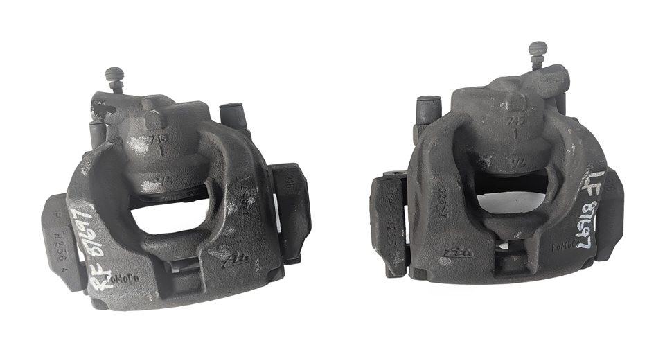 Thumbnail 3: 08-15 LAND ROVER LR2 EVOQUE (L359 L538) FRONT LEFT & RIGHT BRAKE CALIPER SET/2