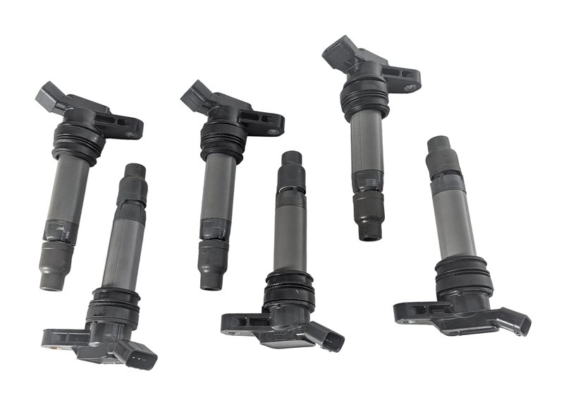 Thumbnail 3: 08 LAND ROVER LR2 (L359) 3.2L ENGINE IGNITION COIL SET/6 DURALAST AFTERMARKET