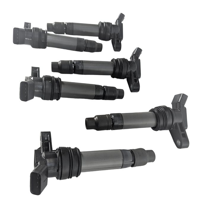 Thumbnail 4: 08 LAND ROVER LR2 (L359) 3.2L ENGINE IGNITION COIL SET/6 DURALAST AFTERMARKET