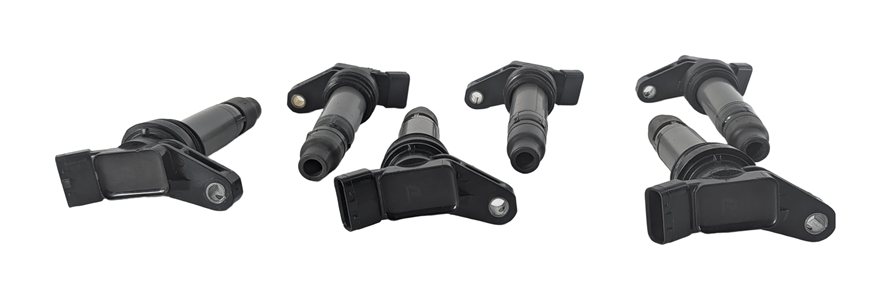 Thumbnail 7: 08 LAND ROVER LR2 (L359) 3.2L ENGINE IGNITION COIL SET/6 DURALAST AFTERMARKET