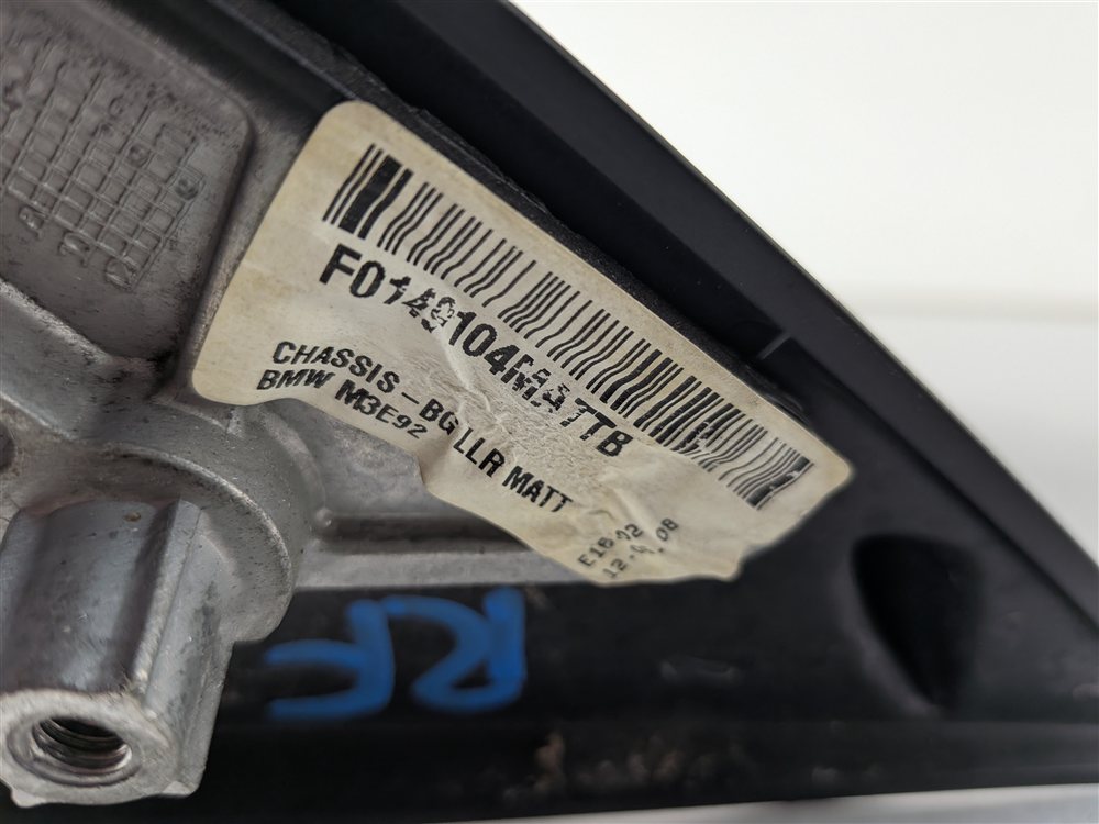 Thumbnail 9: 08-12 BMW M3 E92 E93 RIGHT PASSENGER MIRROR PFOLD MEMORY HEATED AUTODIM (White)