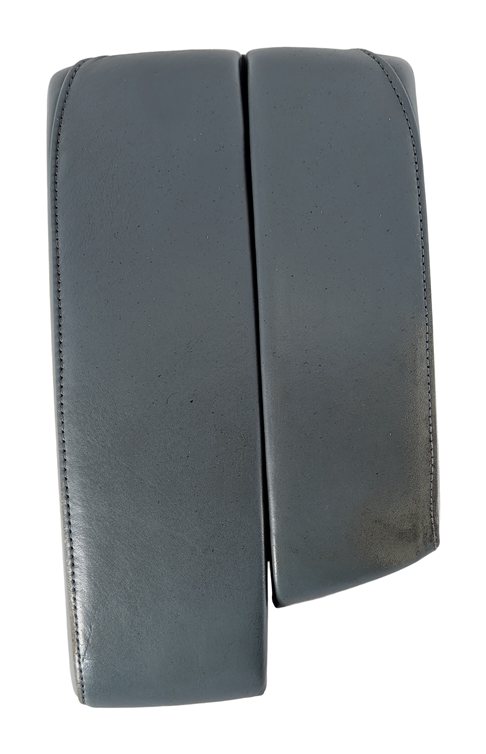 Thumbnail 3: 06-13 BMW 328i 335i M3 (E90 E92 E93) CENTER CONSOLE ARMREST LID LEATHER (Grey)