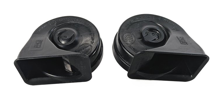 Thumbnail 2: 06-15 BMW 325i 328i 330i 335i M3 X1 E90 HIGH & LOW TONE NOTE SAFETY HORN SET/2