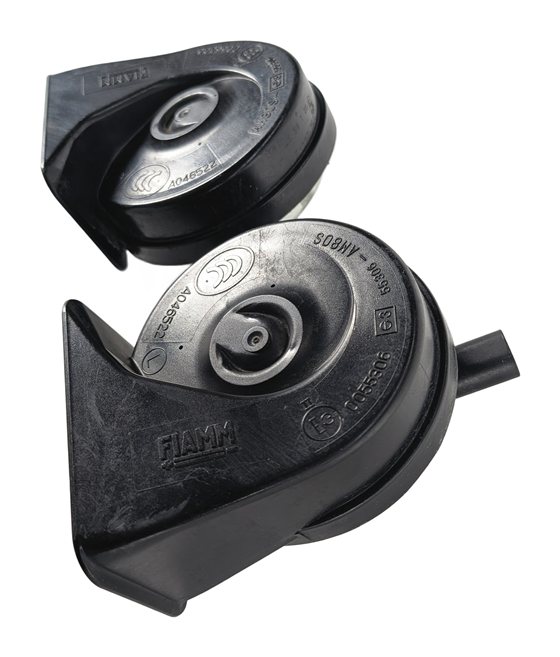 Thumbnail 4: 06-15 BMW 325i 328i 330i 335i M3 X1 E90 HIGH & LOW TONE NOTE SAFETY HORN SET/2