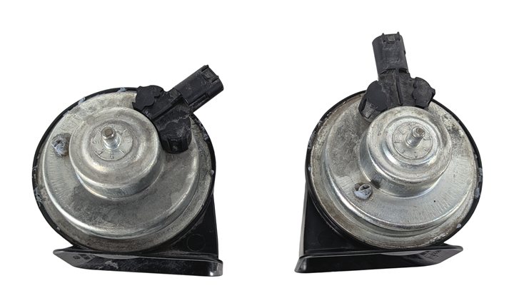 Thumbnail 8: 06-15 BMW 325i 328i 330i 335i M3 X1 E90 HIGH & LOW TONE NOTE SAFETY HORN SET/2