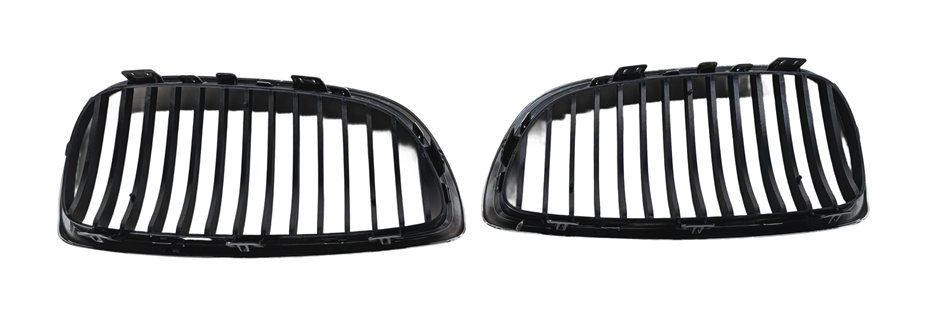 Thumbnail 7: 07-10 BMW 328i 335i M3 E90 E92 E93 FRONT LEFT & RIGHT KIDNEY GRILLE SET/2 CHROME