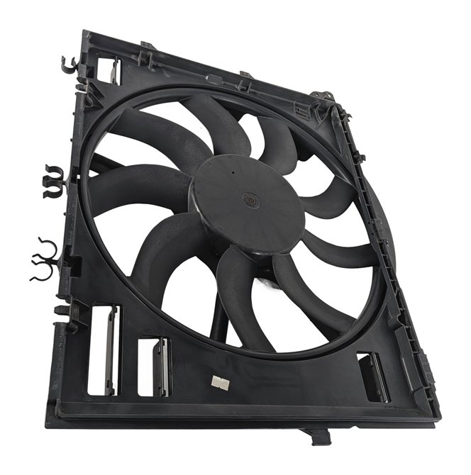 Thumbnail 4: 2008-2013 BMW M3 (E90 E92 E93) 4.0L RADIATOR COOLING FAN & SHROUD ASSEMBLY 850W
