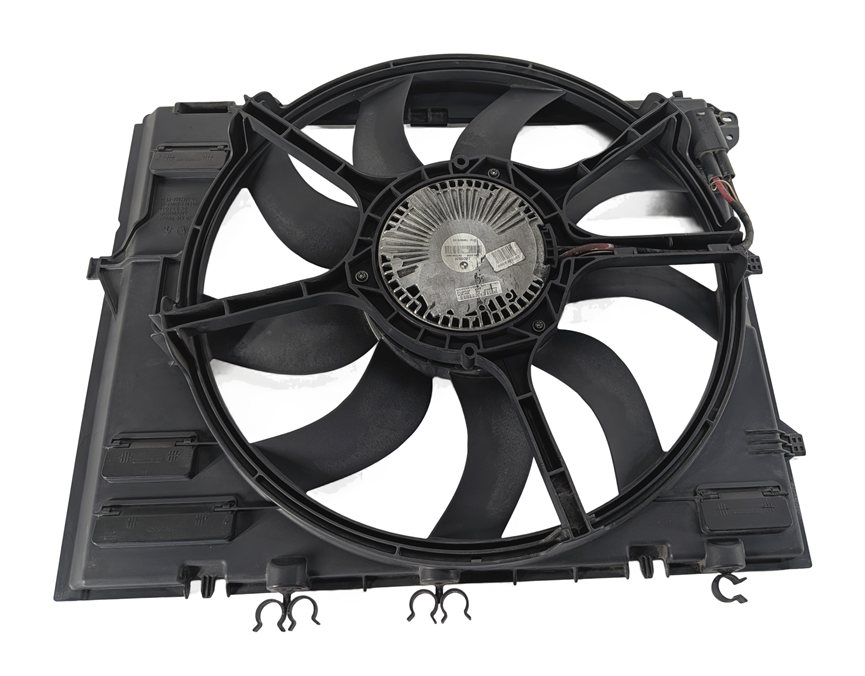 Thumbnail 7: 2008-2013 BMW M3 (E90 E92 E93) 4.0L RADIATOR COOLING FAN & SHROUD ASSEMBLY 850W