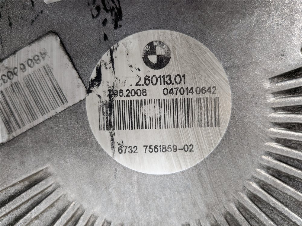 Thumbnail 8: 2008-2013 BMW M3 (E90 E92 E93) 4.0L RADIATOR COOLING FAN & SHROUD ASSEMBLY 850W