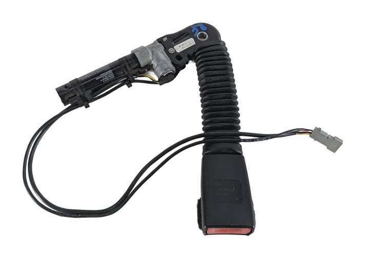 Thumbnail 7: 07-13 BMW 328i 335i M3 E90 E92 E93 FRONT RIGHT PASSENGER SEATBELT BUCKLE (Black)