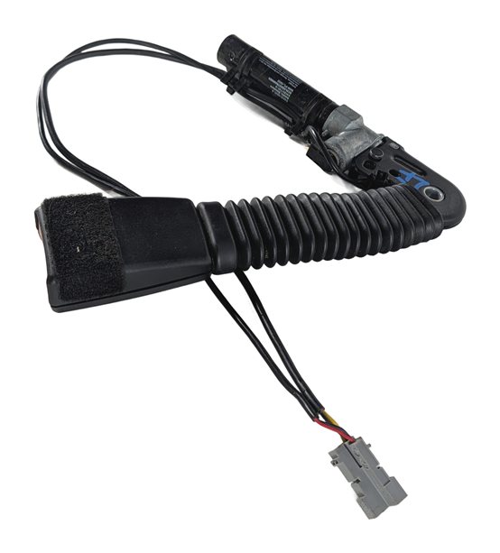 Thumbnail 4: 07-13 BMW 328i 335i M3 (E90 E92 E93) FRONT LEFT DRIVER SEATBELT BUCKLE (Black)
