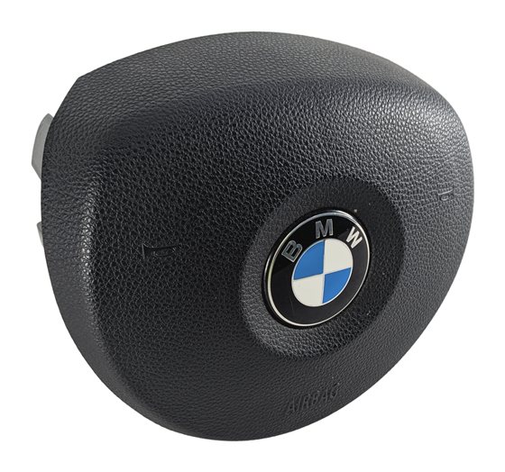 2007-2009 BMW 335i M3 (E92 E93) LEFT DRIVER STEERING WHEEL SRS AIRBAG (Black)