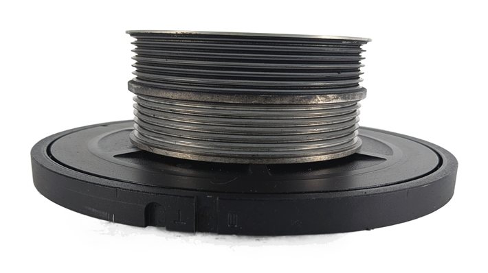 Thumbnail 2: 2008-2013 BMW M3 (E90 E92 E93) 4.0L S65 V8 ENGINE HARMONIC BALANCER CRANK PULLEY