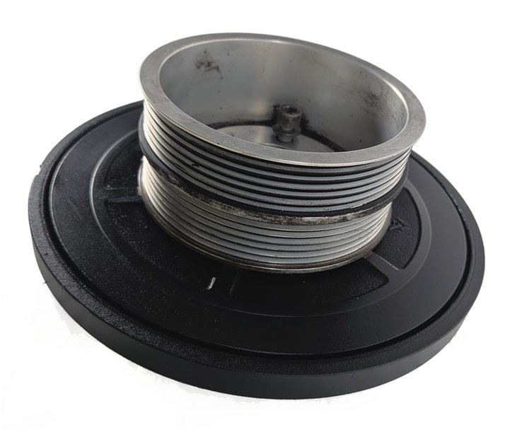 Thumbnail 4: 2008-2013 BMW M3 (E90 E92 E93) 4.0L S65 V8 ENGINE HARMONIC BALANCER CRANK PULLEY