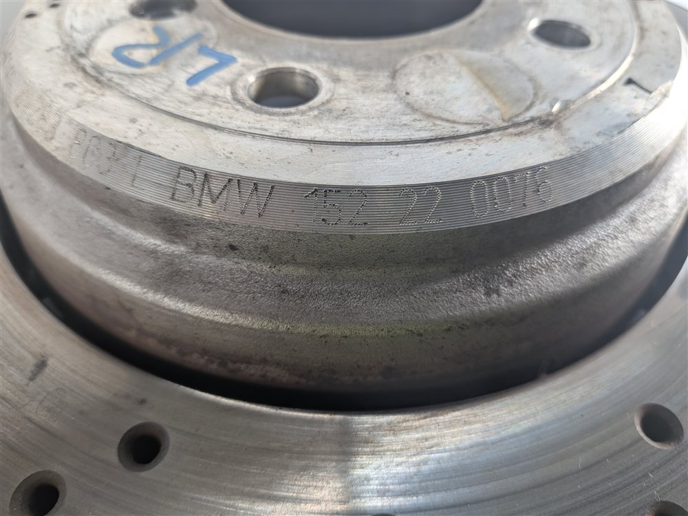 Thumbnail 11: 08-13 BMW M3 (E90 E92 E93) FRONT REAR LEFT/RIGHT CROSS DRILLED BRAKE ROTOR SET/4