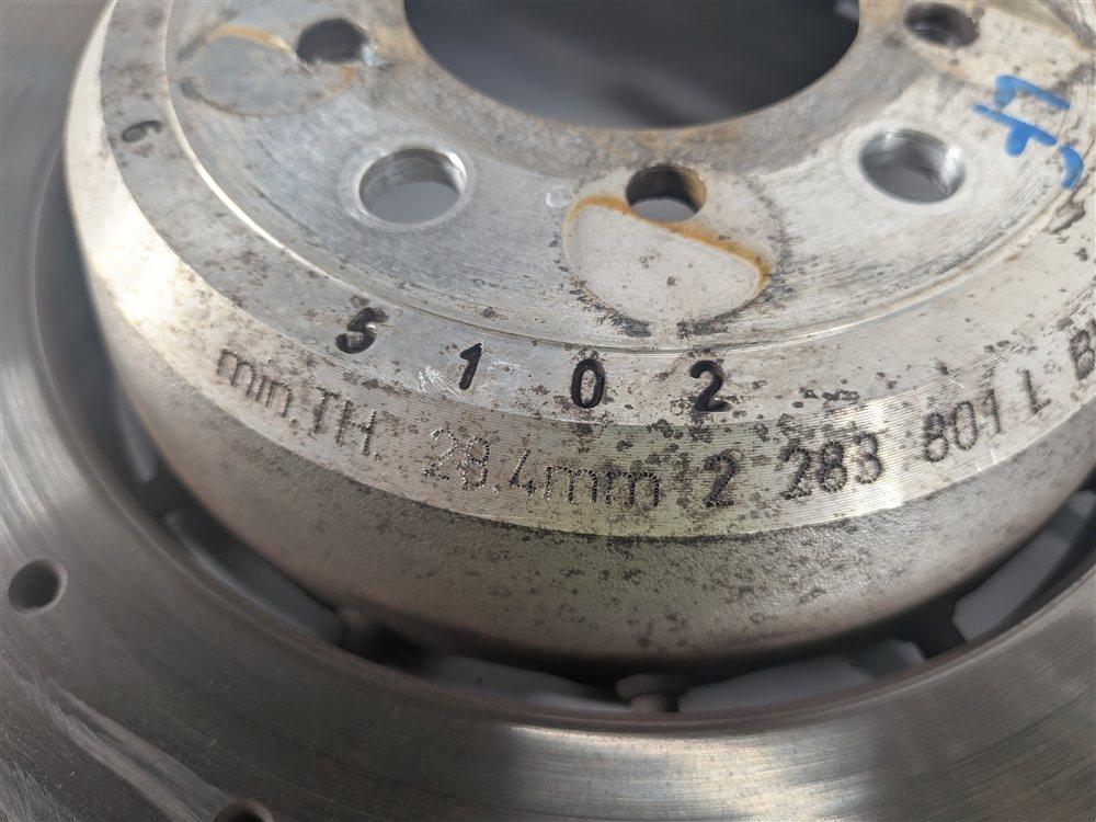 Thumbnail 9: 08-13 BMW M3 (E90 E92 E93) FRONT REAR LEFT/RIGHT CROSS DRILLED BRAKE ROTOR SET/4
